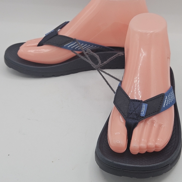 NWT Chaco lowdown flipflop blue size 7 - Picture 3 of 15